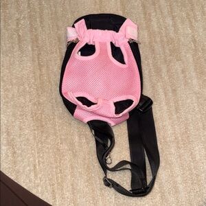 Pink and Black Dog Carrier